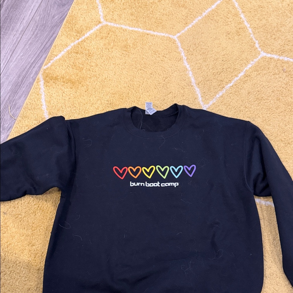 Burn Boot Camp LGBTQ pride Black Sweatshirt